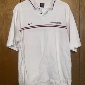 Florida State Seminoles FSU Vintage Team Nike Embroidered Polo Shirt Medium